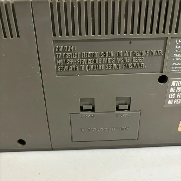 Vintage Pulser stereo  am/fm receiver/electronic alarm clock - Picture 6 of 12